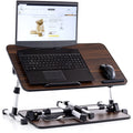 Brown Large Wood Top Lap Desk with Dual Cushion S447900