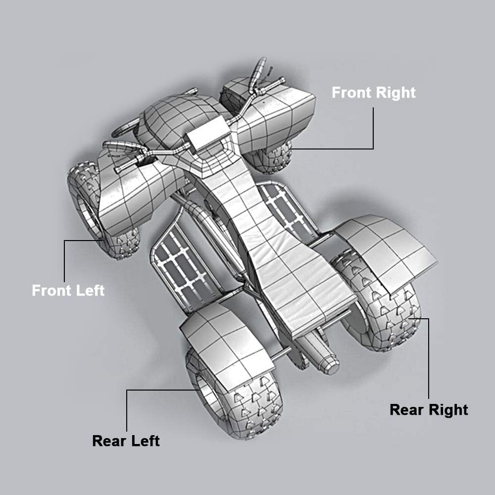 CV Axle Pack of 2 Q2700
