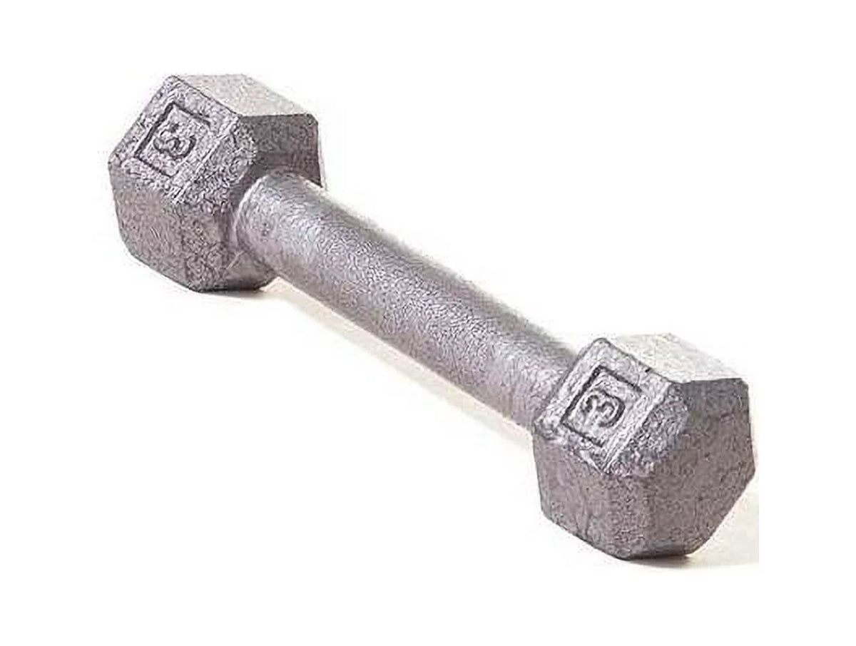 Solid Cast-Iron Hex Dumbbell T747