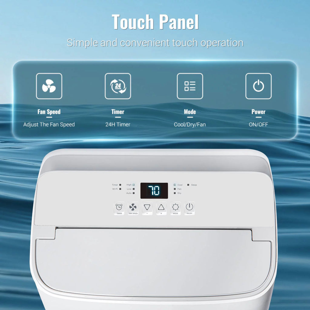 Portable Air Conditioner 8150 BTU White M989