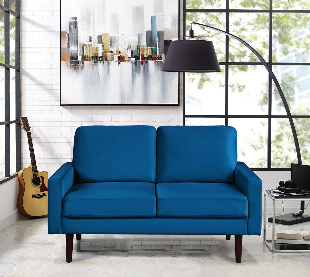 Navy Blue Loveseat T696