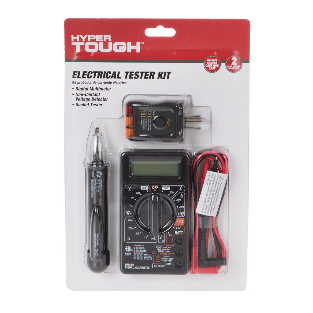 Three Piece Electrical Tester Kit V36492