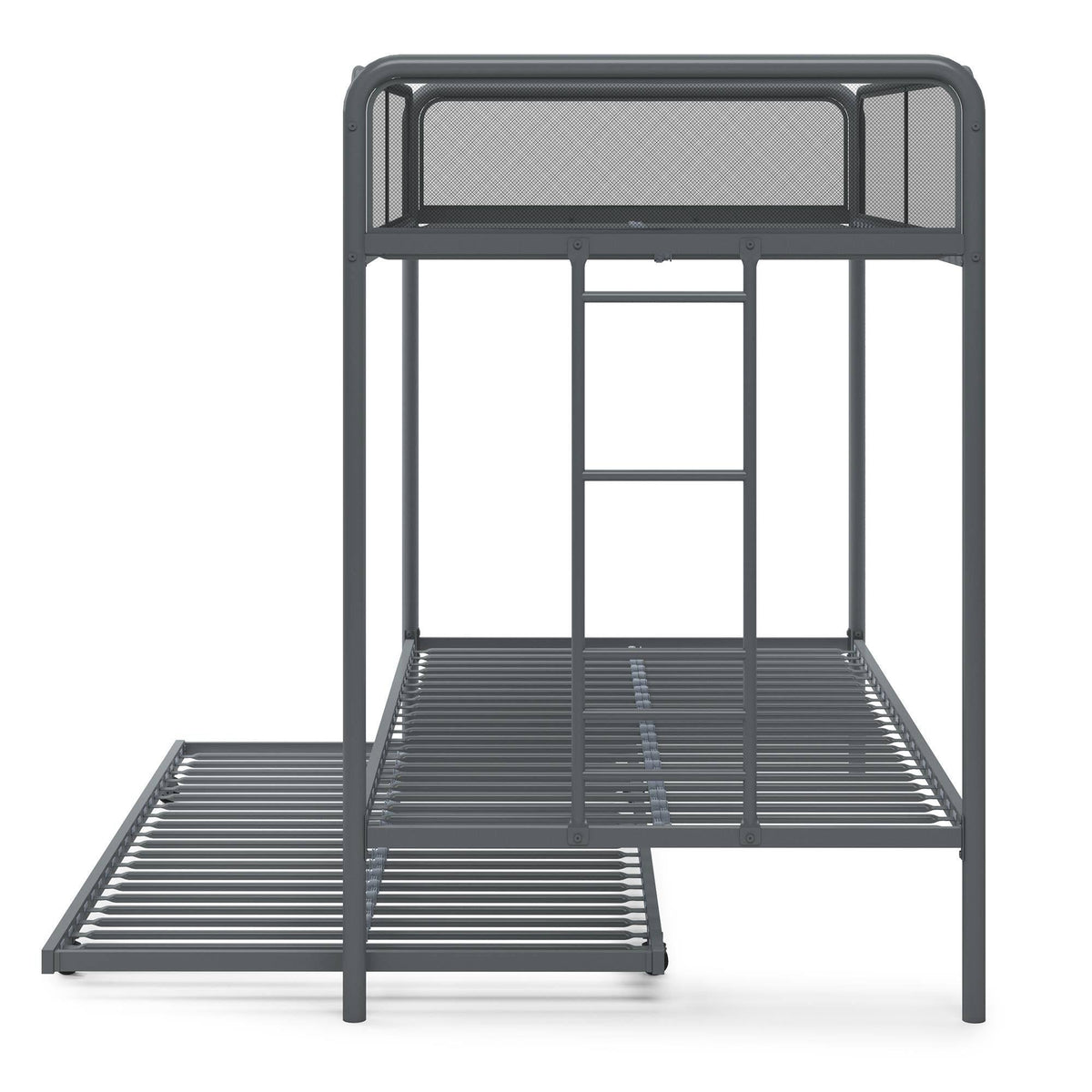 Black Triple Twin Bunk Bed J129