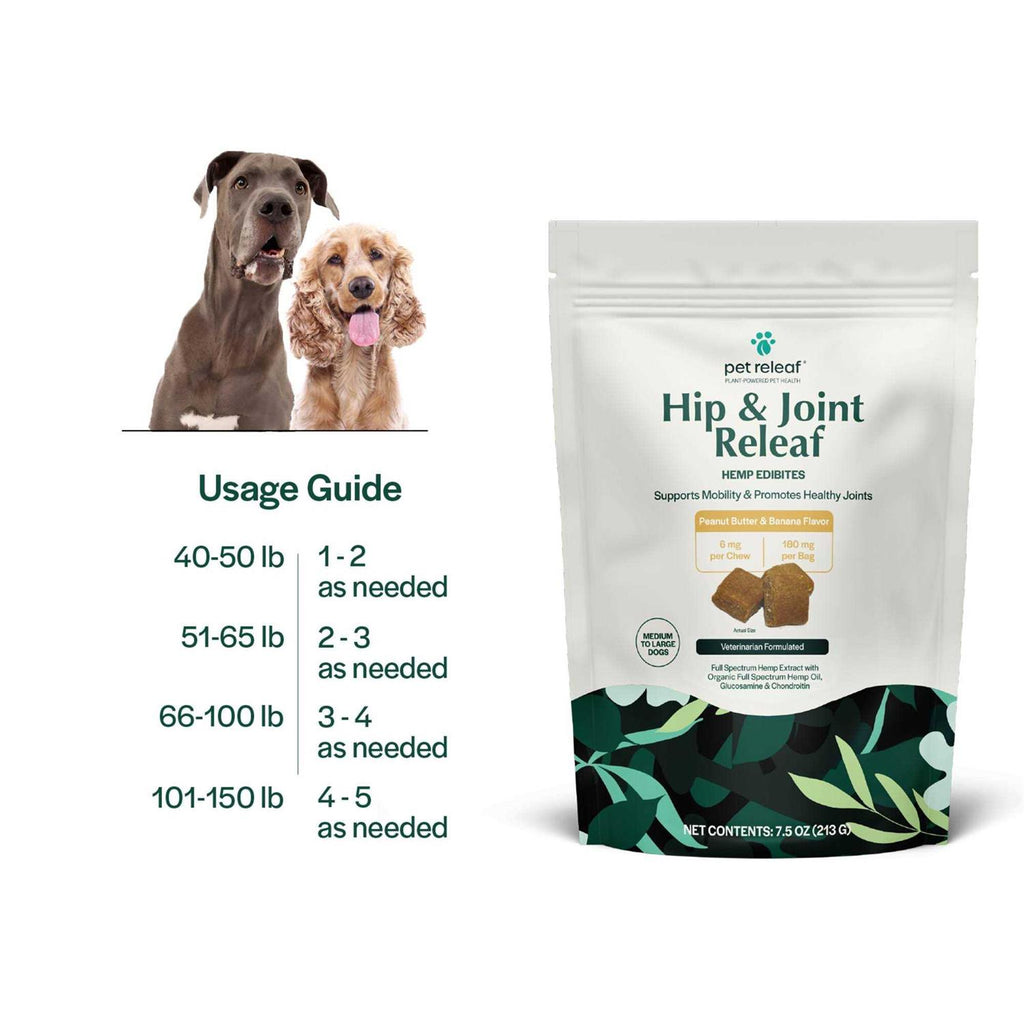 Peanut Butter & Banana Hip & Joint Dog Treats Y200543