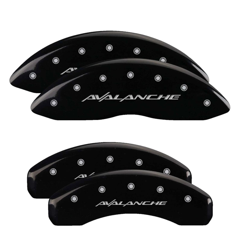Black Caliper Covers X37480