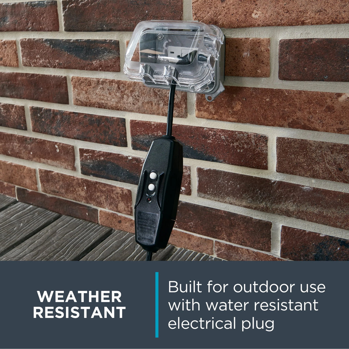 Portable Weather Resistant Black Fan U358056