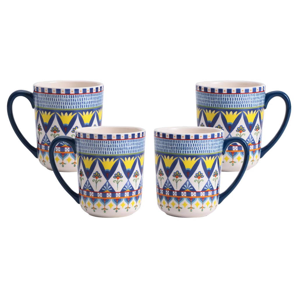 Ceramic Mugs Set of 4 M6940
