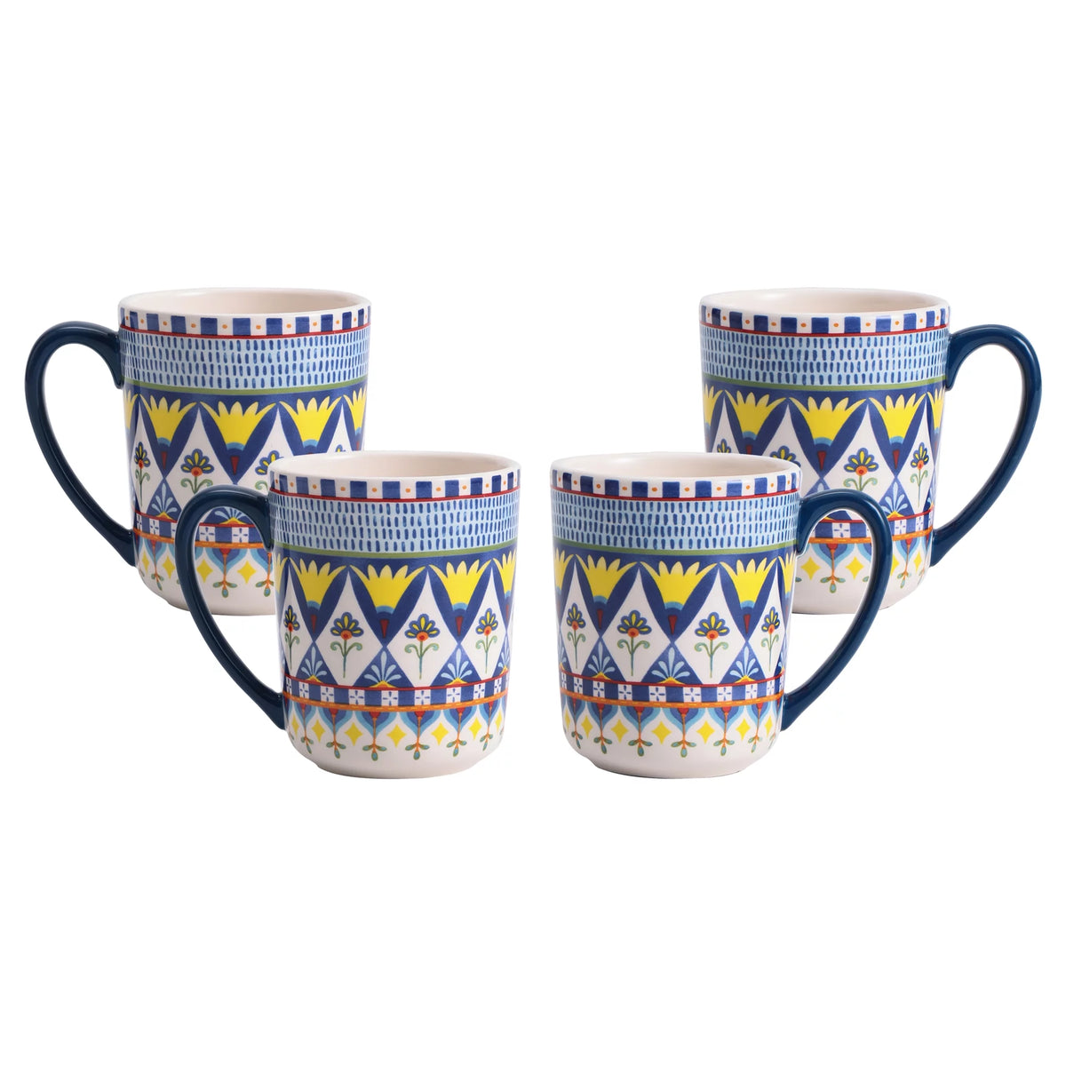 Ceramic Mugs Set of 4 M6940