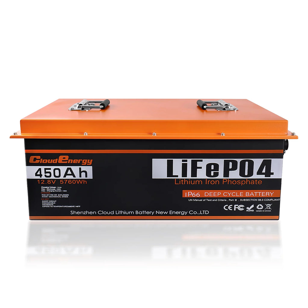12V 150Ah LiFePO4 Deep Cycle Battery with 100A BMS V140661