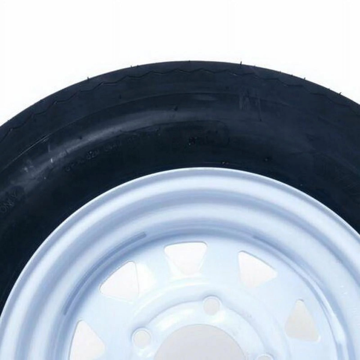 2PCS 5.30-12 Bias Trailer Tires with White Rim N273376
