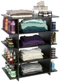 Wood Retail Shelf Unit with 12 Storage Areas F9510