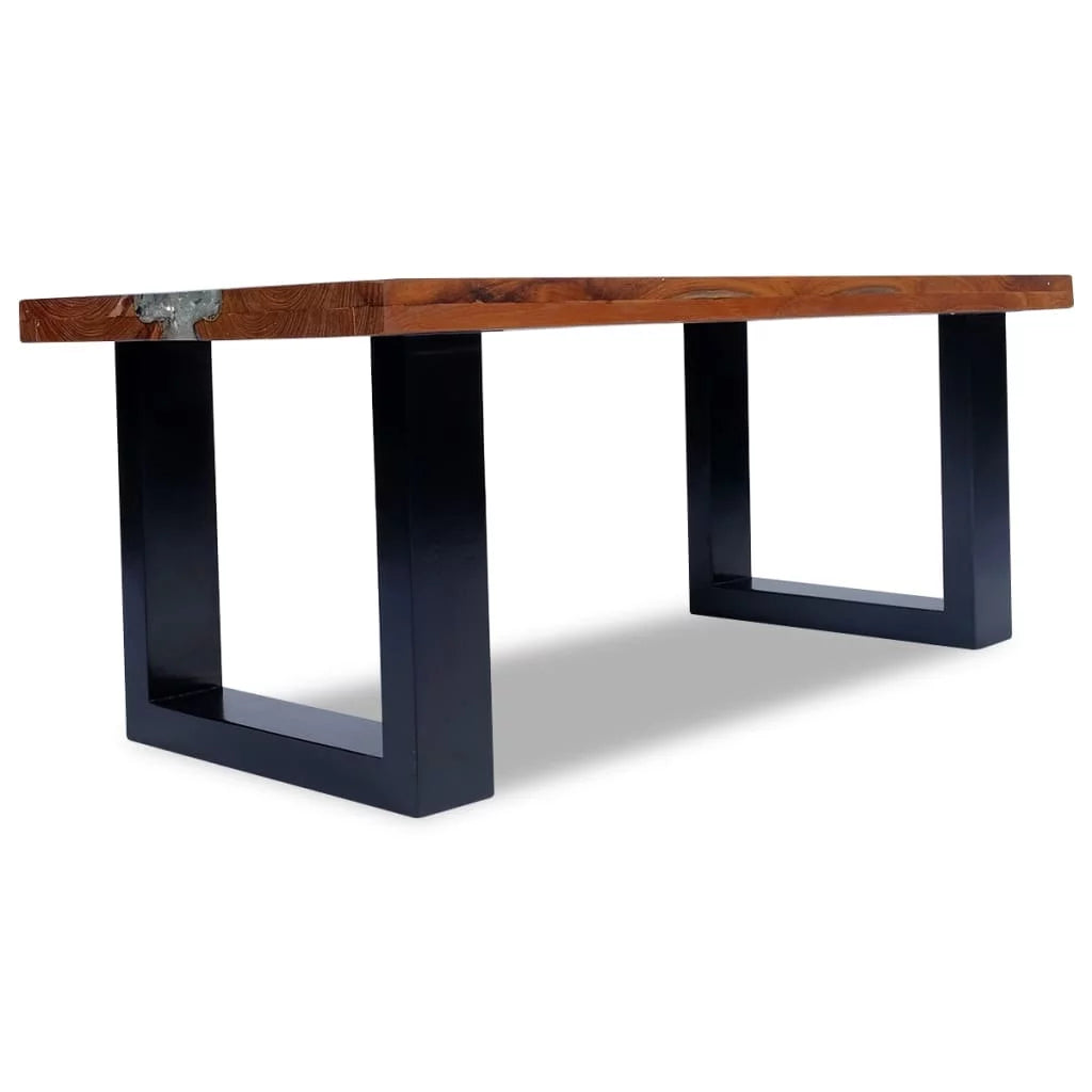 Teak Resin Coffee Table 39.4"x19.7" G316052