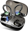 Wireless Earbuds with Earhooks, IP7 Waterproof, 40H Playtime, Pack of 2 K73416