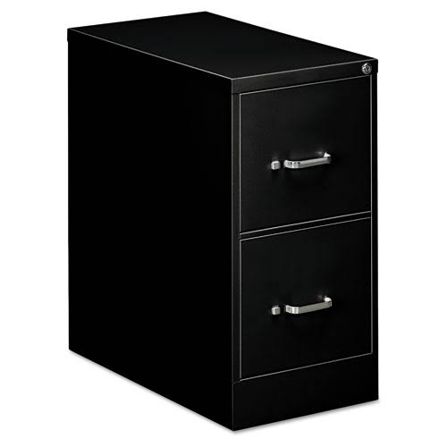 Black Two-Drawer Vertical File C76966