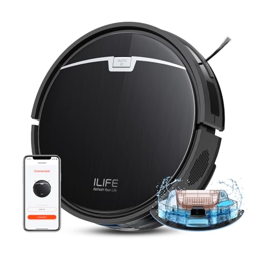 Robot Vacuum Cleaner, Tangle-Free Suction, 120 Mins Runtime, Self-Charging P445056