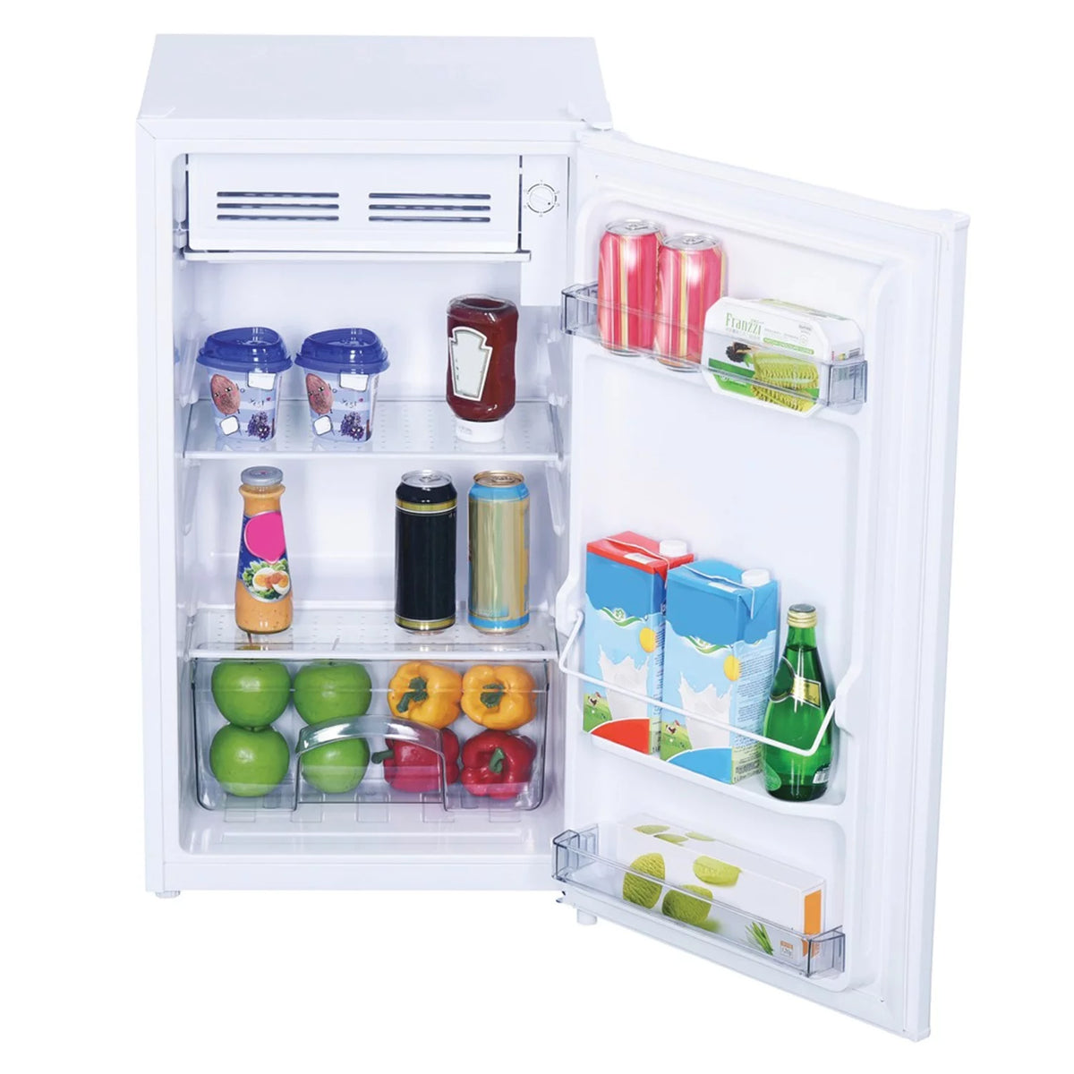 3.3 Cu. ft. Compact Fridge in White C159