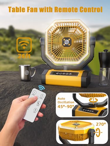 9-Inch Rechargeable Portable Fan Z9993