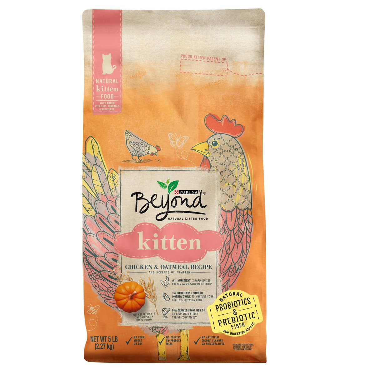 Kitten Food Chicken & Oatmeal R163