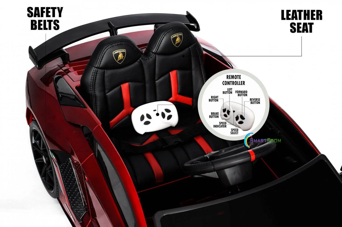 Red 12V Ride on Toy Car with Remote Control N41330