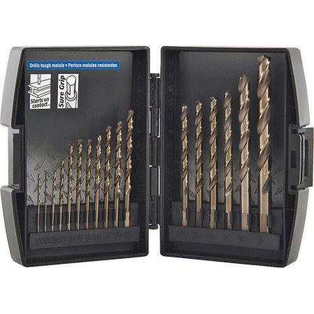 17 Piece Cobalt Drill Bit Set S531